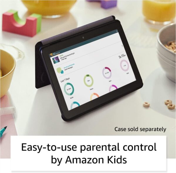 Amazon Fire 7 tablet, 7” display, read and watch, under $60 with 10-hour battery life, (2022 release), 16 GB, Black - Image 6