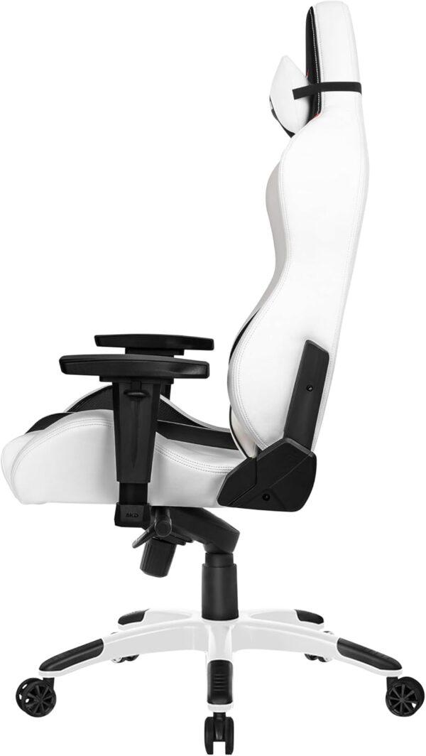 AKRacing Masters Series Premium Gaming Chair with High Backrest, Recliner, Swivel, Tilt, Rocker and Seat Height Adjustment Mechanisms with 5/10 Warranty - Image 5