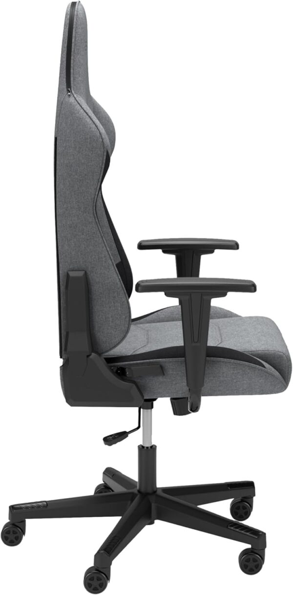 RESPAWN 110 Gaming Chair - Gamer Chair PC Computer Chair, Ergonomic Gaming Chairs, Office Chair with Integrated Headrest, Gaming Chair for Adults 135 Degree Recline with Angle Lock - Grey Fabric - Image 5