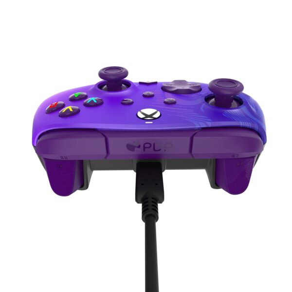 PDP Gaming REMATCH Enhanced Wired Controller Licensed for Xbox Series X|S/Xbox One/PC/Windows, Mappable Back Buttons, Advanced Customizable App - Purple Fade - Image 14