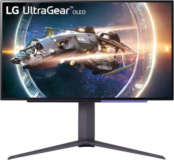 LG 27" Ultragear™ OLED QHD Gaming Monitor with 240Hz .03ms GtG & nVIDIA® G-SYNC® Compatible,Black - Image 2