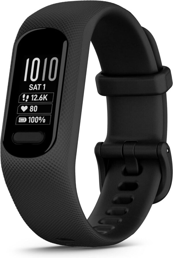 Garmin vívosmart® 5, Fitness Tracker, Long-Lasting Battery, Simple Design, Black Large - Image 2