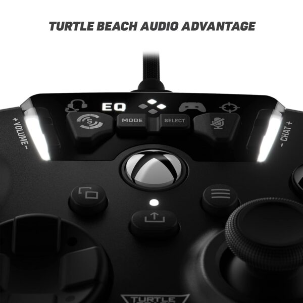 Turtle Beach Recon Controller Wired Game Controller Officially Licensed for Xbox Series X, Xbox Series S, Xbox One & Windows - Audio Enhancements, Remappable Buttons, Superhuman Hearing – Black - Image 11