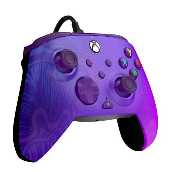 PDP Gaming REMATCH Enhanced Wired Controller Licensed for Xbox Series X|S/Xbox One/PC/Windows, Mappable Back Buttons, Advanced Customizable App - Purple Fade - Image 10