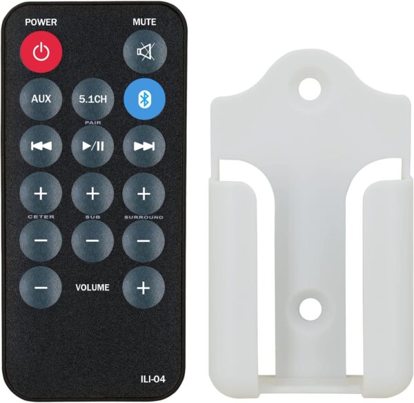 Replacement Remote Control for iLive REM-IHTB158 IHTB138B IHTB158 IHTB159B IHTB158B Bluetooth 5.1 Home Theater System - Image 3