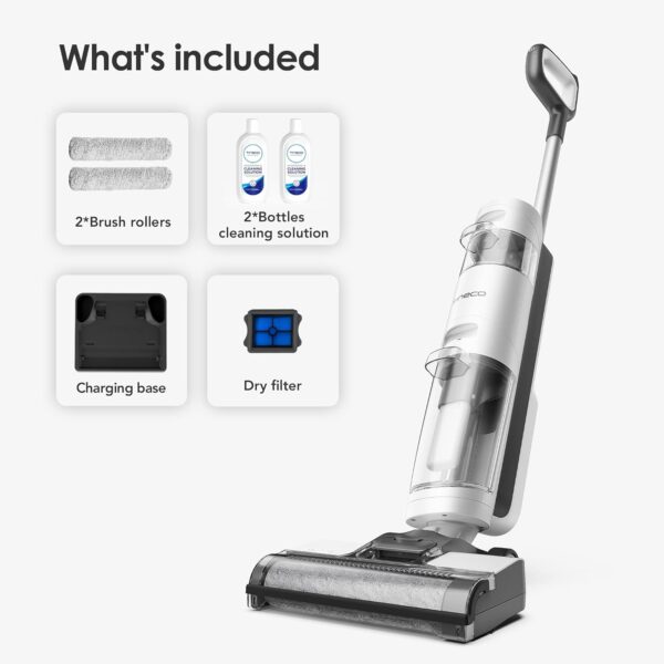 Tineco iFLOOR 3 Breeze Complete Wet Dry Vacuum Cordless Floor Cleaner and Mop One-Step Cleaning for Hard Floors - Image 9