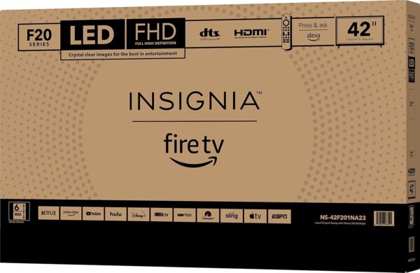 INSIGNIA 42-inch Class F20 Series Smart Full HD 1080p Fire TV with Alexa Voice Remote (NS-42F201NA23) - Image 10