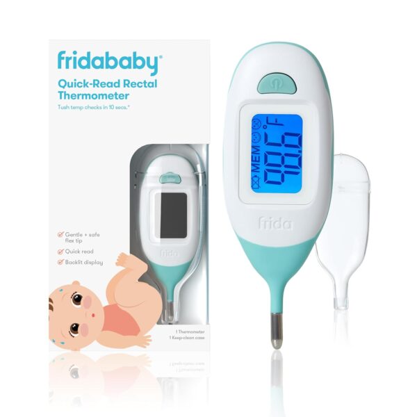 Frida Baby Thermometer, Rectal Thermometer for Baby, Digital Baby Thermometer for Newborns & Infants - Image 2