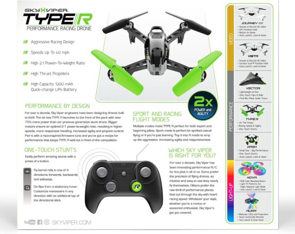 Sky Viper Type-R Racing Drone - Image 4