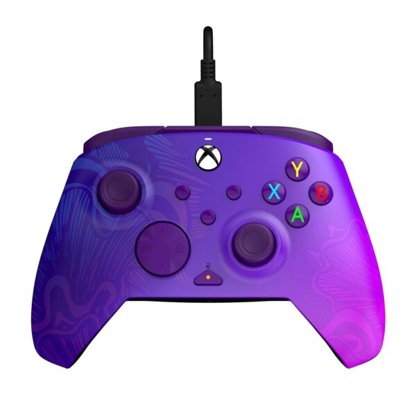 PDP Gaming REMATCH Enhanced Wired Controller Licensed for Xbox Series X|S/Xbox One/PC/Windows, Mappable Back Buttons, Advanced Customizable App - Purple Fade - Image 13