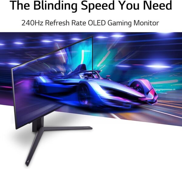 LG 27" Ultragear™ OLED QHD Gaming Monitor with 240Hz .03ms GtG & nVIDIA® G-SYNC® Compatible,Black - Image 7