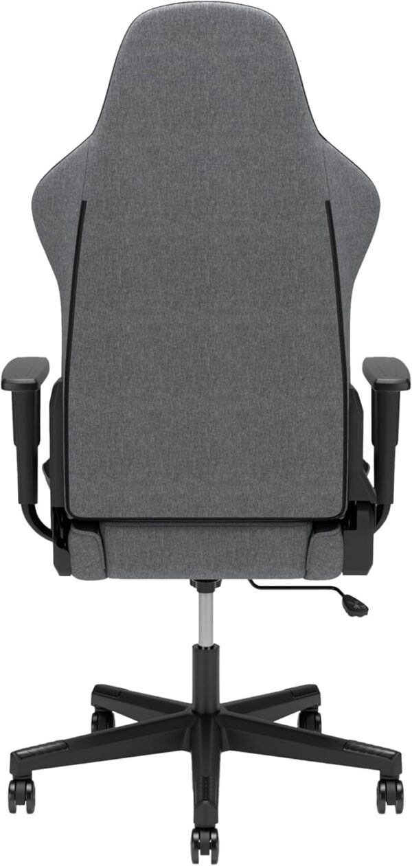 RESPAWN 110 Gaming Chair - Gamer Chair PC Computer Chair, Ergonomic Gaming Chairs, Office Chair with Integrated Headrest, Gaming Chair for Adults 135 Degree Recline with Angle Lock - Grey Fabric - Image 6