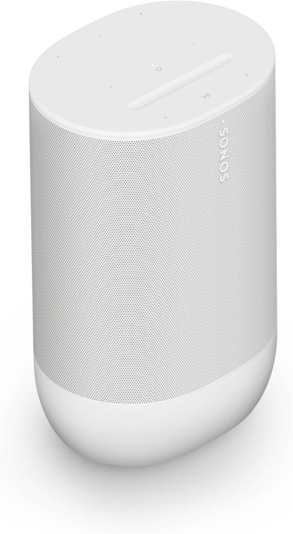 Sonos Move 2 - White - Wireless Portable Bluetooth Speaker - Image 2