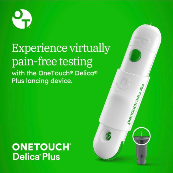 OneTouch Blood Sugar Test Kit | Includes OneTouch Verio Reflect Blood Glucose Meter, 1 Lancing Device, 30 Lancets, & 30 Test Strips, | Diabetes Testing Kit for Blood Glucose Monitoring - Image 5