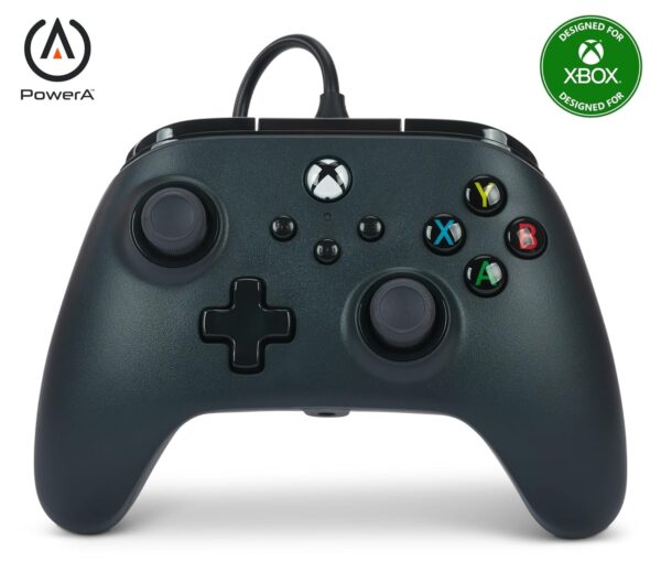 PowerA Wired Controller For Xbox Series X|S - Black, Gamepad, Video Game Controller Works with Xbox One - Image 2