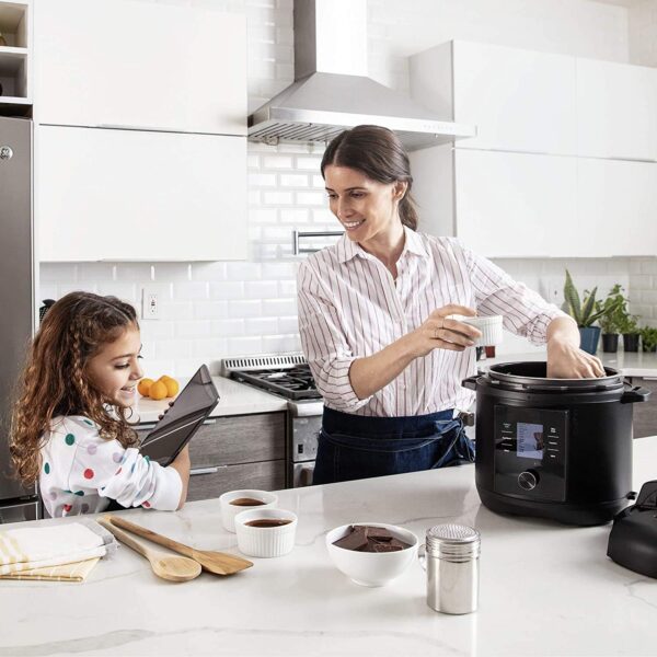 CHEF iQ Smart Pressure Cooker 10 Cooking Functions & 18 Features, Built-in Scale, 1000+ Presets & Times & Temps w/App for 600+ Foolproof Guided Recipes, Rice & Slow Electric MultiCooker, 6 Qt - Image 3