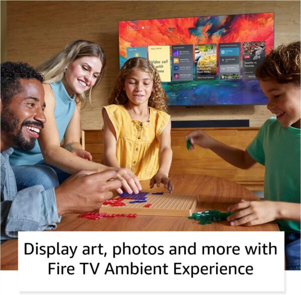 Amazon Fire TV 55" Omni QLED Series 4K UHD smart TV, Dolby Vision IQ, Fire TV Ambient Experience, local dimming, hands-free with Alexa - Image 6