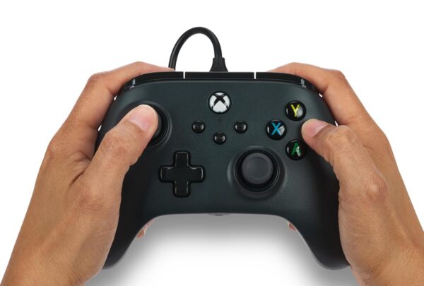 PowerA Wired Controller For Xbox Series X|S - Black, Gamepad, Video Game Controller Works with Xbox One - Image 3