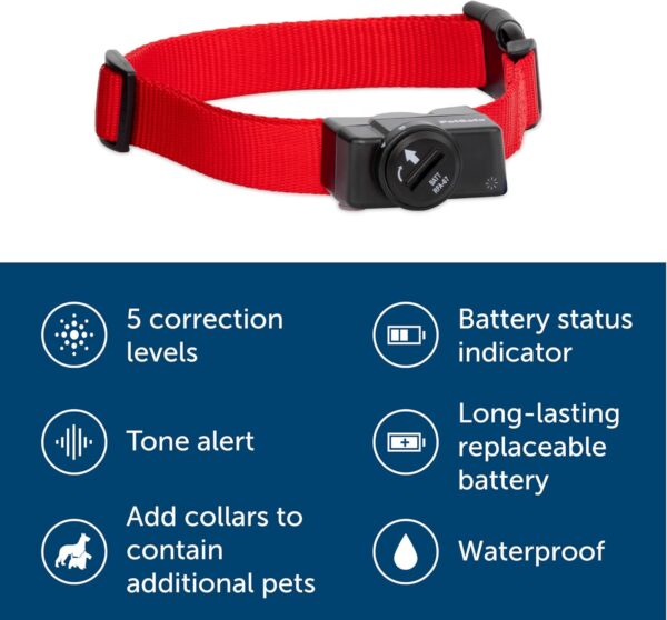 PetSafe Wireless Pet Fence - The Original Wireless Containment System - Covers up to 1/2 Acre for Dogs 8lbs+, Tone/Static - America's Safest Wireless Fence from Parent Company Invisible Fence Brand - Image 5