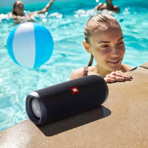 JBL FLIP 5, Waterproof Portable Bluetooth Speaker, Black, Small - Image 6