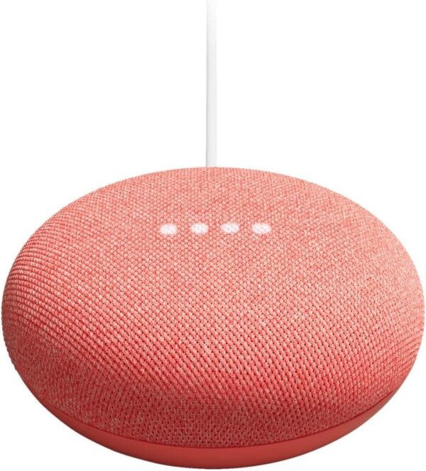 Google Nest Mini 2nd Gen - Wireless Bluetooth Speaker (Coral) - Image 6