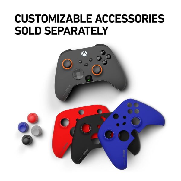 SCUF Instinct Pro Performance Series Wireless Xbox Controller - Remappable Back Paddles - Instant Triggers - Xbox Series X|S, Xbox One, PC and Mobile - Steel Gray - Image 7