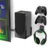TotalMount – Wall Mount for Xbox Series X – Prevents Your Xbox from Falling by Securing Each Side (Large Bundle: Wall Mount and 3 Controller Holders) - Image 2