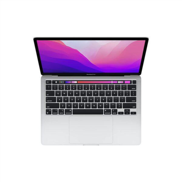 Apple 2022 MacBook Pro M2 Chip (13-inch, 8GB RAM, 256GB SSD Storage) (QWERTY English) Silver (Renewed Premium) - Image 3