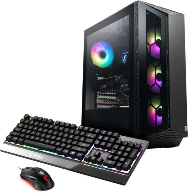 MSI Aegis R Gaming Desktop: Intel Core i9-14900F, Geforce RTX 4080 Super, 64GB DDR5, 2TB m.2 NVMe SSD, Liquid Cooling, WiFi, Keyboard & Mouse, DIY Friendly, Windows 11 Home: 14NUG9-684US - Image 2