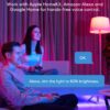 meross Smart LED Strip Lights Works with Apple HomeKit, 16.4ft WiFi RGB Strip, Compatible with Siri, Alexa&Google and SmartThings, App Control, Color Changing Led Strips for Bedroom, TV, Party - Image 5