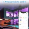 meross Smart LED Strip Lights Works with Apple HomeKit, 16.4ft WiFi RGB Strip, Compatible with Siri, Alexa&Google and SmartThings, App Control, Color Changing Led Strips for Bedroom, TV, Party - Image 9