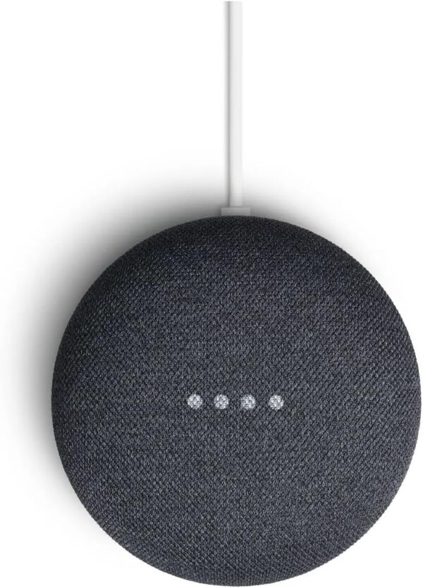 Google Nest Mini 2nd Generation Smart Speaker with Google Assistant - Charcoal - Image 6