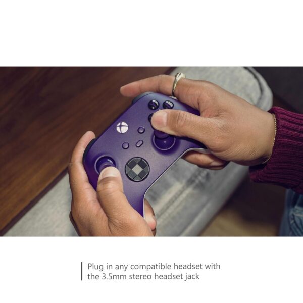 Xbox Core Wireless Gaming Controller – Astral Purple – Xbox Series X|S, Xbox One, Windows PC, Android, and iOS - Image 11