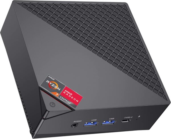 ACEMAGICIAN [Dual LAN Mini Gaming PC AMD Ryzen 7 5800U Mini PC Windows 11 16GB DDR4 512GB SSD Mini Computers (8C/16T, up to 4.4Ghz), 4K Triple Display Mini Desktop Bluetooth/WiFi 6/Dual Channel - Image 2