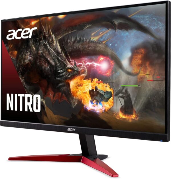 Acer Nitro KG241Y Sbiip 23.8” Full HD (1920 x 1080) VA Gaming Monitor | AMD FreeSync Premium Technology | 165Hz Refresh Rate | 1ms (VRB) | ZeroFrame Design | 1 x Display Port 1.2 & 2 x HDMI 2.0,Black - Image 8