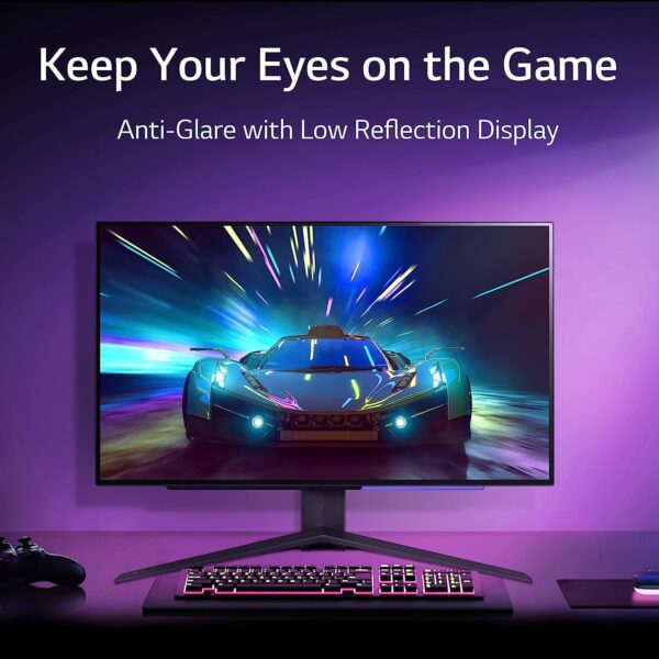 LG 27" Ultragear™ OLED QHD Gaming Monitor with 240Hz .03ms GtG & nVIDIA® G-SYNC® Compatible,Black - Image 9