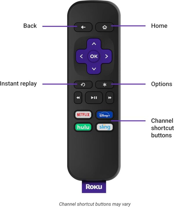 Roku Premiere | HD/4K/HDR Streaming Media Player, Simple Remote and Premium HDMI Cable, Black - Image 5