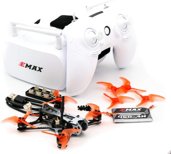 Tiny Hawk Micro Drone Free Style 2 FPV Racing Outdoor Quad Ready To Fly Kit with Goggles and Controller for Beginners and Pros - Image 5