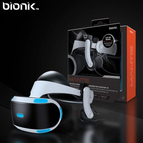 Bionik Mantis Attachable VR Headphones: Compatible with PlayStation VR, Adjustable Design, Connects Directly to PSVR, Hi-Fi Sound, Sleek Design, Easy Installation - Image 8