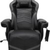 RESPAWN 900 Gaming Recliner - Video Games Console Recliner Chair, Computer Recliner, Adjustable Leg Rest and Recline, Recliner with Cupholder, Reclining Gaming Chair with Footrest - Gray - Image 4