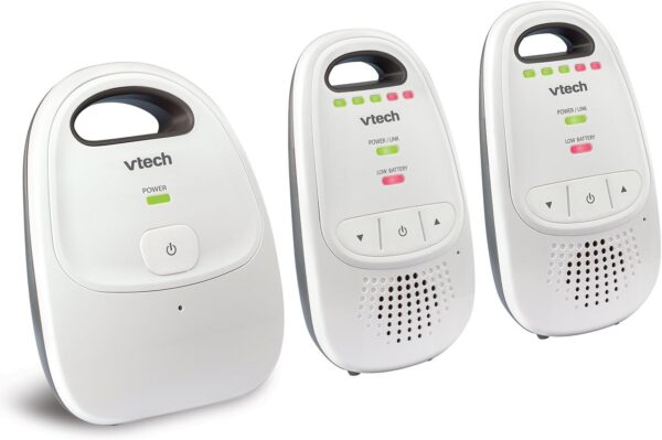 VTech Upgraded Baby Monitor with Rechargeable Battery, Long Range, Crystal-Clear Sound, and Alerts - Image 2