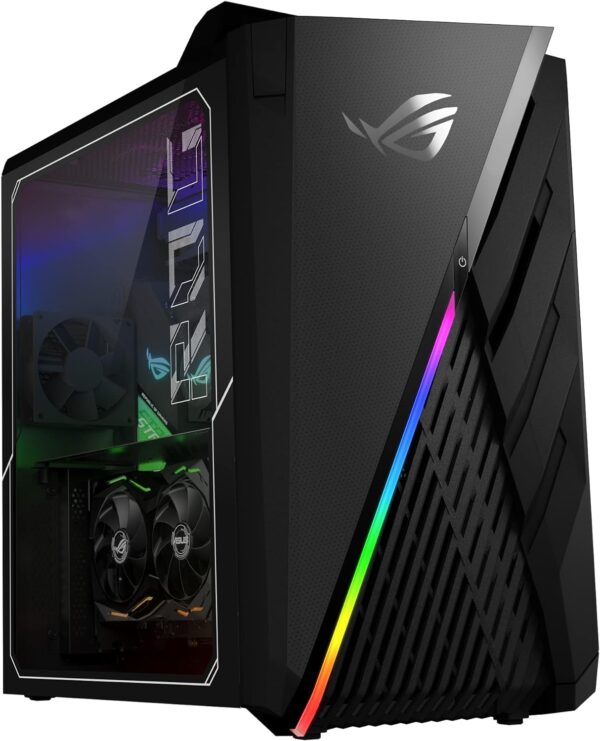 ASUS ROG Strix GA35 Gaming Desktop PC, GeForce RTX 3090, AMD Ryzen 9 5900X, 32GB DDR4 RAM, 1TB PCIe SSD + 2TB HDD, Dual Hot-Swap SSD Bays, ROG Scope & Chakram, Windows 11 Professional, GA35DX-XH999 - Image 2