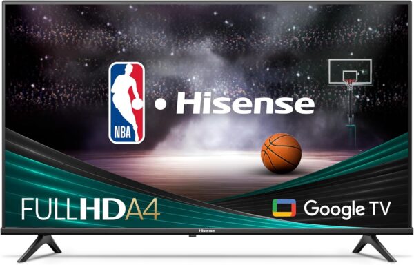 Hisense 40-Inch Class A4 Series FHD 1080p Google Smart TV (40A4K) - DTS Virtual: X, Game & Sports Modes, Chromecast Built-in, Alexa Compatibility, Black - Image 2