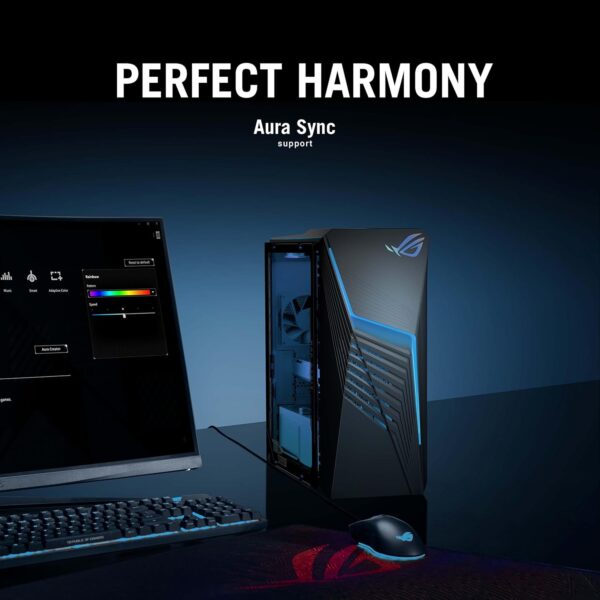 ASUS ROG G13CH (2024) Gaming Desktop PC, Intel® Core™ i7-13700F, NVIDIA® GeForce RTX™ 4060 Dual, 1TB NVMe™ PCIe® 4.0 SSD, 16GB DDR4 RAM, Windows 11, G13CH-PS764 - Image 9