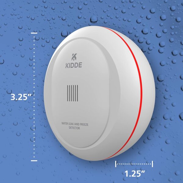 Kidde WiFi Water Leak Detector & Freeze Alarm, Alexa Device, Smart Leak Detector for Homes with App Alerts,White - Image 11