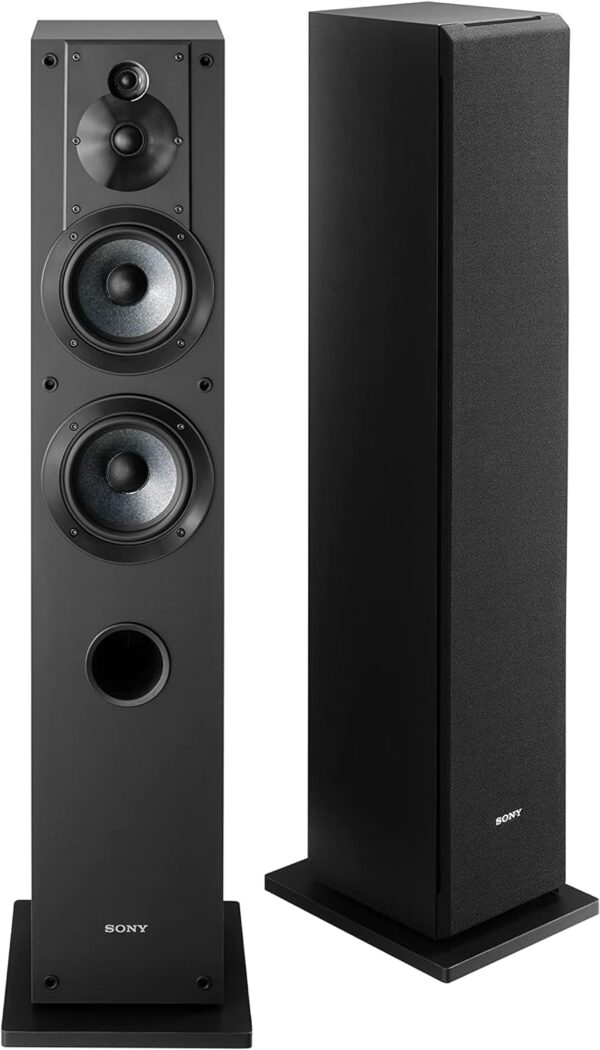 Sony SSCS3 3-Way Floor-Standing Speaker (Single) - Black - Image 2