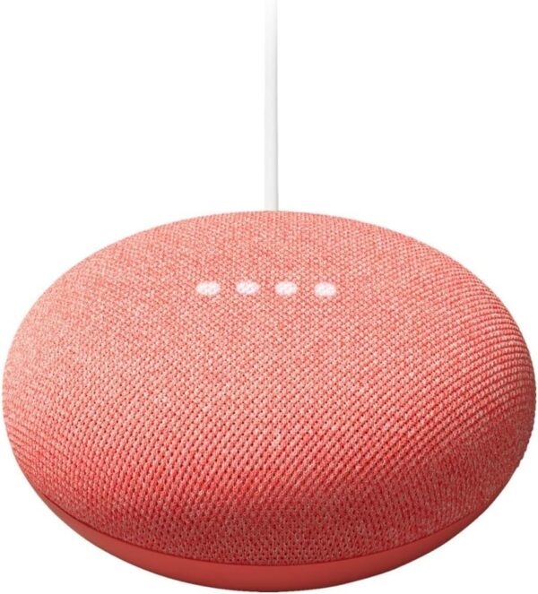 Google Nest Mini 2nd Gen - Wireless Bluetooth Speaker (Coral) - Image 7