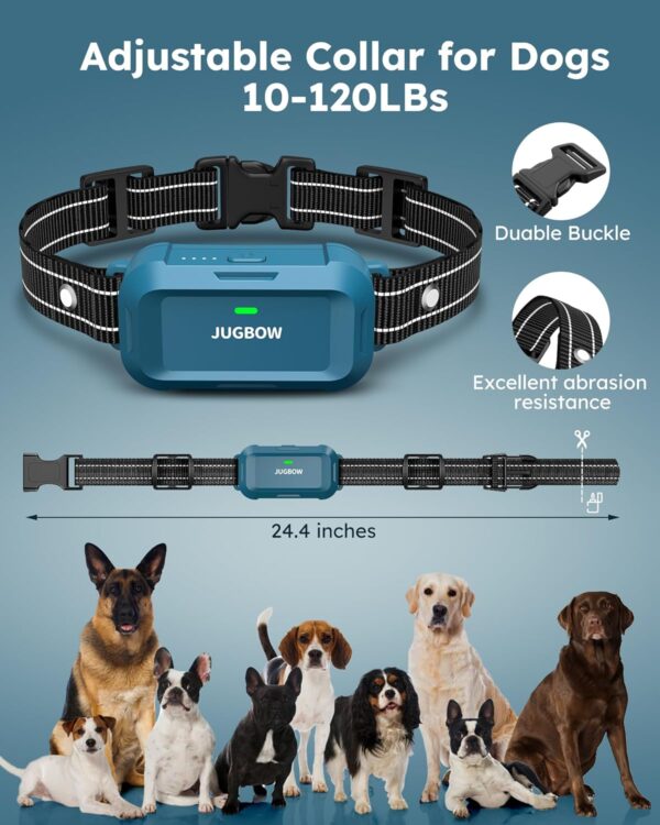 Dog Shock Collar - 4200FT Dog Training Collar with Remote, IPX7 Waterproof Electric Collar with 4 Training Modes, Security Lock, Rechargeable e-Collar for All Breeds, Sizes - Image 6