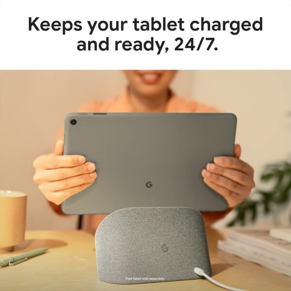 Google Pixel Tablet Charging Speaker Dock - Android Tablet Dock with Full-Range Speaker - Hazel - Image 6