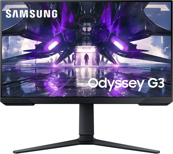 Samsung 27” Odyssey G30A Gaming Computer Monitor, FHD LED Display, 144Hz, 1ms, FreeSync Premium, Adjustable, Borderless Design (LS27AG302NNXZA), Black - Image 2